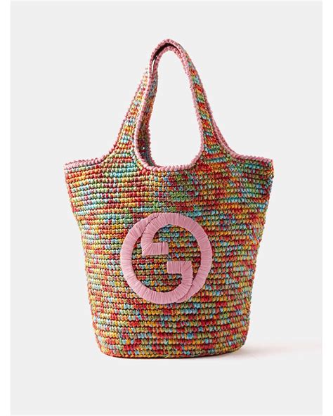 gucci straw bag replica|Gucci raffia tote bag.